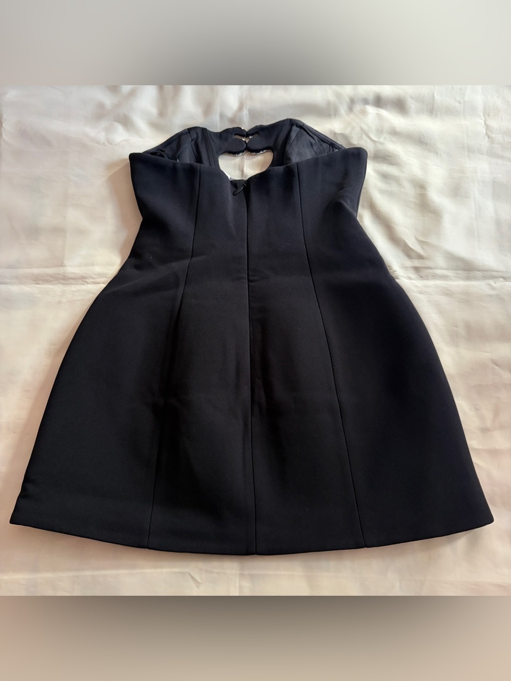 NEW! Meshki- Hilda Embellished Strapless Mini Dress Black Size Medium - Picture 5 of 9
